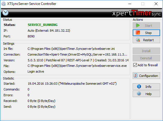 webserverconnected